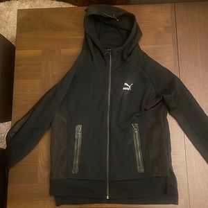 Mens Puma Tech style Full Zip Hoodie 571099-05 size small